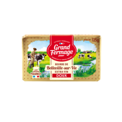 Beurre de Belleville-sur-Vie doux 125g Grand Fermage