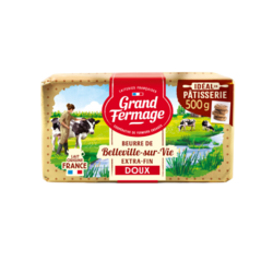 Beurre de Belleville-sur-Vie doux 500g Grand Fermage