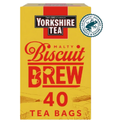 Yorkshire Tea Malty Biscuit Brew 40 Tea Bags
