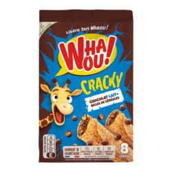 Crêpes cracky chocolat au lait Whaou! x8 - 256 G