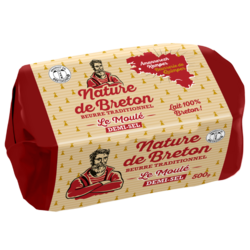 Beurre Moulé Traditionnel Demi-sel 500g