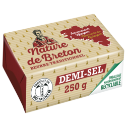 Beurre Traditionnel Demi-sel 250g