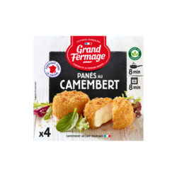 Découvrez nos fromages panés Grand-Fermage