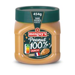 Peanut 100% crunchy 454g