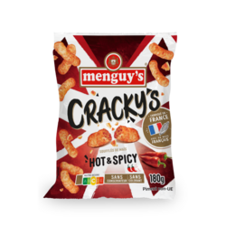Cracky's - Soufflé de maïs Hot & Spicy 180g