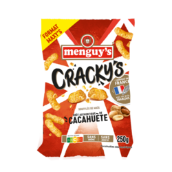 Cracky's - Soufflé de maïs Cacahuète 250g