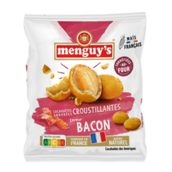 Cacahuètes enrobées Bacon 170g