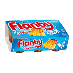 Flan vanille caramel Flanby
