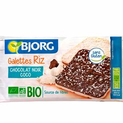 Galettes Riz Chocolat Noir Coco Bio