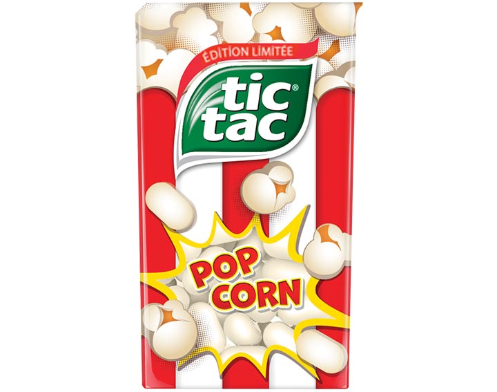 Shopmium Tic Tac goût PopCorn